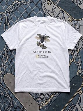 National Geographic Skateboarding Beetle
Graphic Shirt